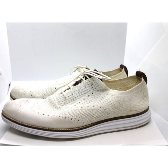 Cole Haan Original Grand White Stitchlite Wingtip Oxfords sz 12M main image 4